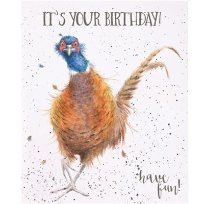 Wrendale Birthday Card - Good Times 